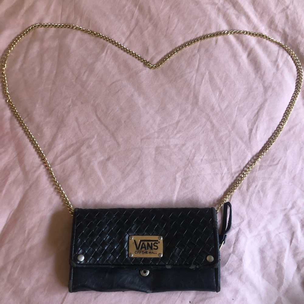 Vans clutch chain purse